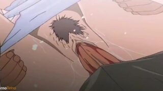 Deflowering a cherry nurse when he rapes her – Anime porn