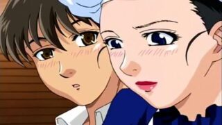 Maid fucked by young boy - Hentai