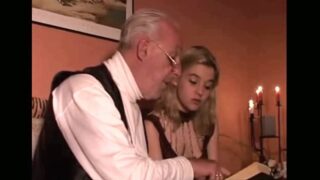 Teen fucked by her grandfather